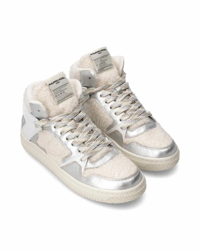 WomenKids La Grande Sneakers White Shoes Philippe Model Paris Street
