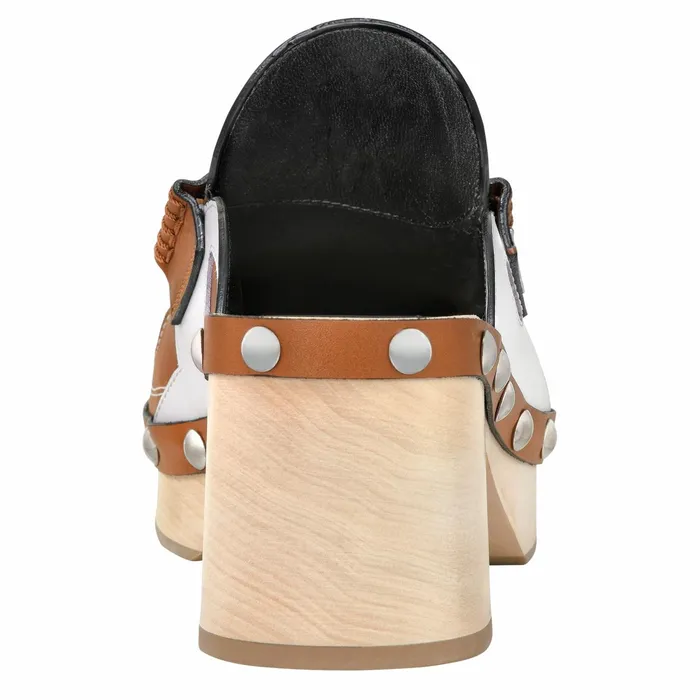 Women La Cigale Clogs Cognac Longchamp Sandals