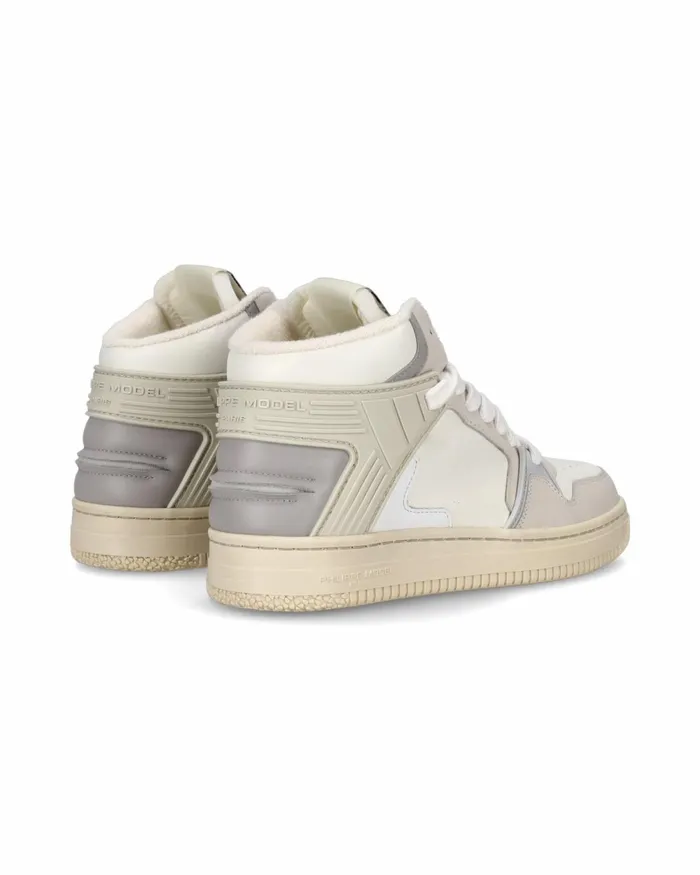 Women La Grande Sneakers White Shoes Woman Paris Philippe Model Paris Street