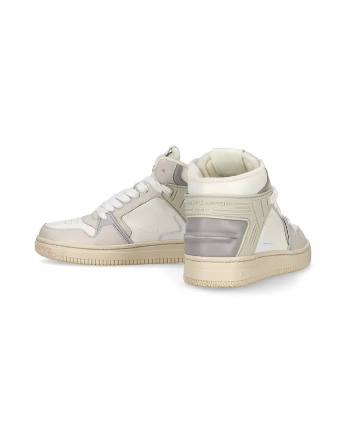 Women La Grande Sneakers White Shoes Woman Paris Philippe Model Paris Street