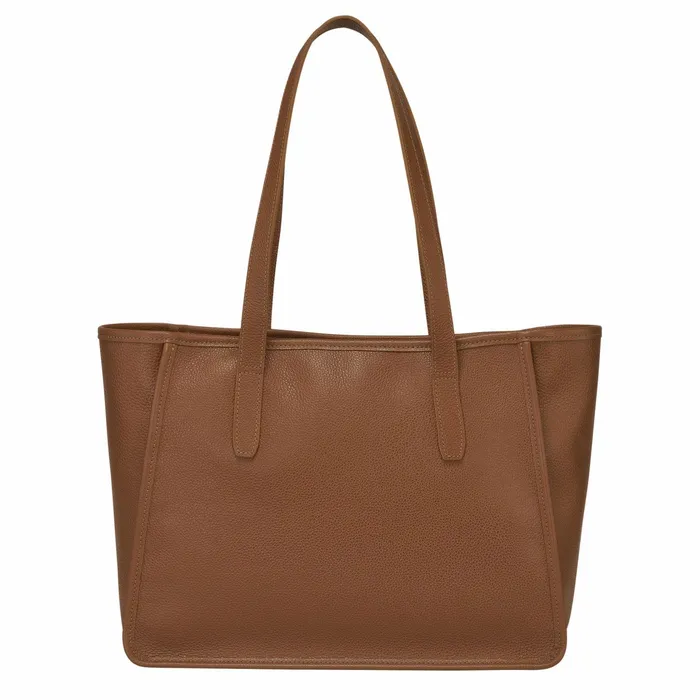 Women Le Foulonn L Tote Bag Caramel Longchamp Shoulder Bags
