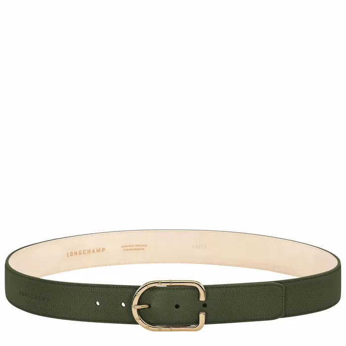 Women Le Foulonn Ladies039 Belt Khaki Longchamp Belts