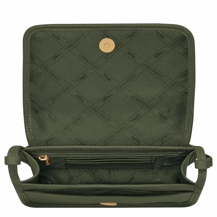 Women Le Foulonn XS Clutch Khaki Longchamp Clutches