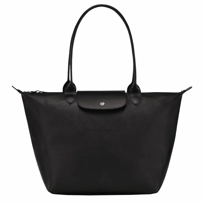 Women Le Pliage City L Tote Bag Black Longchamp Shoulder Bags