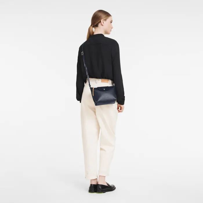 Women Le Pliage City XS Crossbody Bag Navy Longchamp Mini Bags