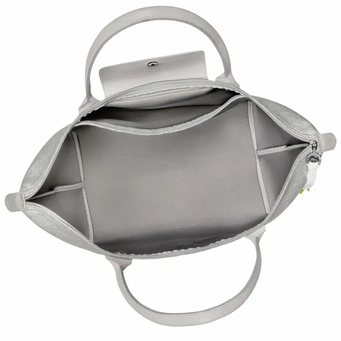 Women Le Pliage Collection L Tote Bag Grey Longchamp Shoulder Bags