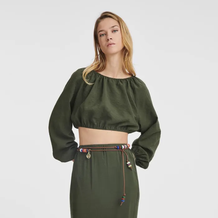 Women Le Pliage Collection Ladies039 Belt Brown Longchamp Belts