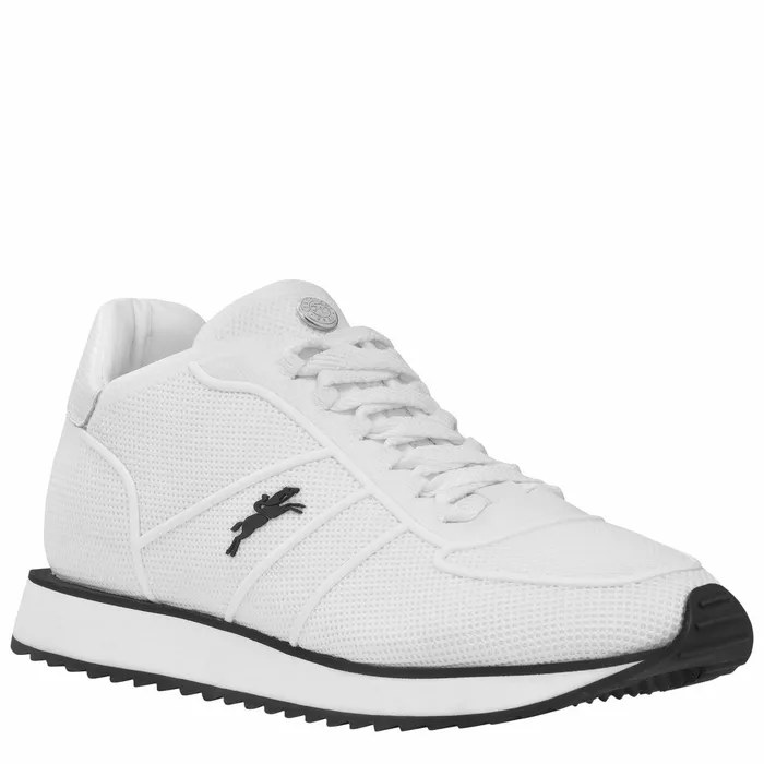 Women Le Pliage Collection Sneakers Ecru Longchamp Sneakers