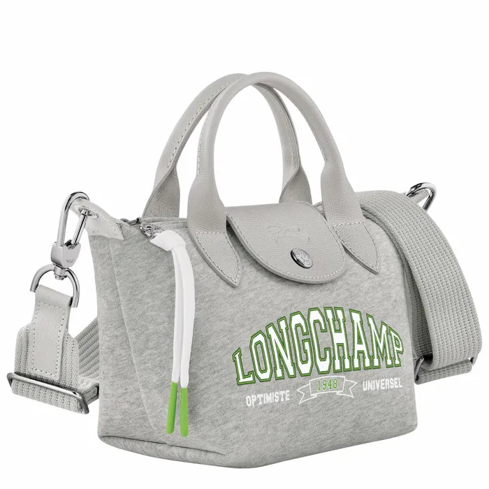 Women Le Pliage Collection XS Handbag Grey Longchamp Handbags