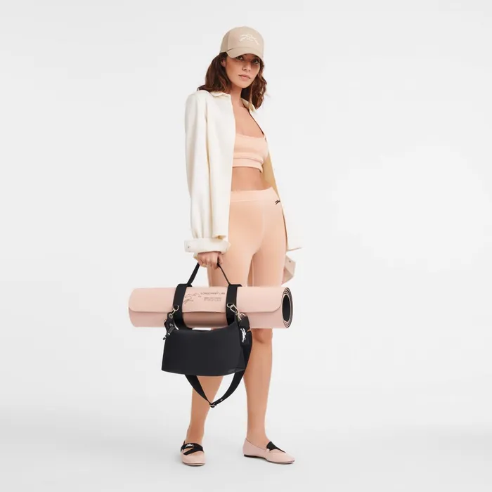 Women Le Pliage Energy M Yoga Bag Black Longchamp Shoulder Bags