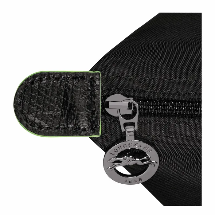 Women Le Pliage Green M Tote Bag Black Longchamp Shoulder Bags