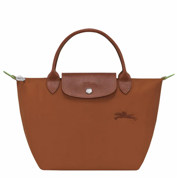 Women Le Pliage Green S Handbag Cognac Longchamp Handbags