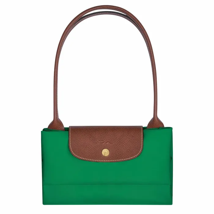 Women Le Pliage Original L Tote Bag Green Longchamp Shoulder Bags