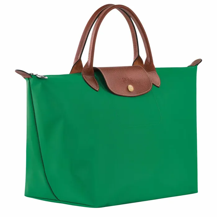 Women Le Pliage Original M Handbag Green Longchamp Handbags