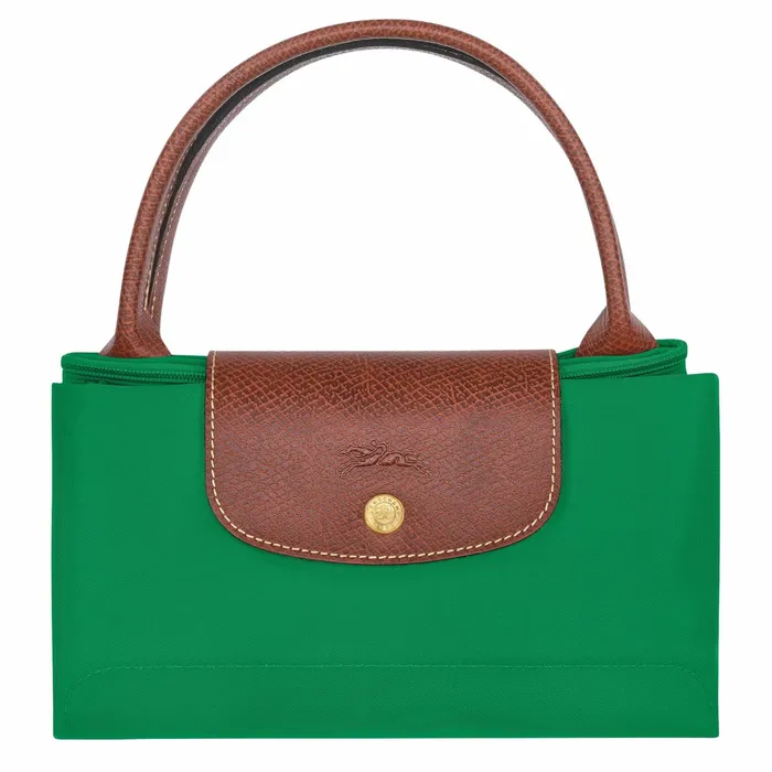 Women Le Pliage Original M Handbag Green Longchamp Handbags