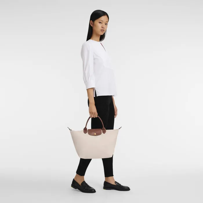 Women Le Pliage Original M Handbag Paper Longchamp Handbags