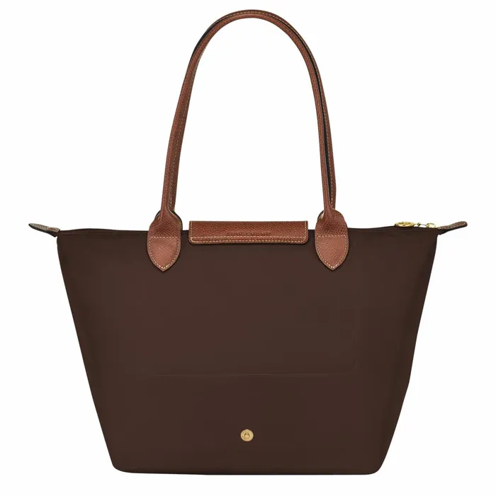 Women Le Pliage Original M Tote Bag Ebony Longchamp Shoulder Bags