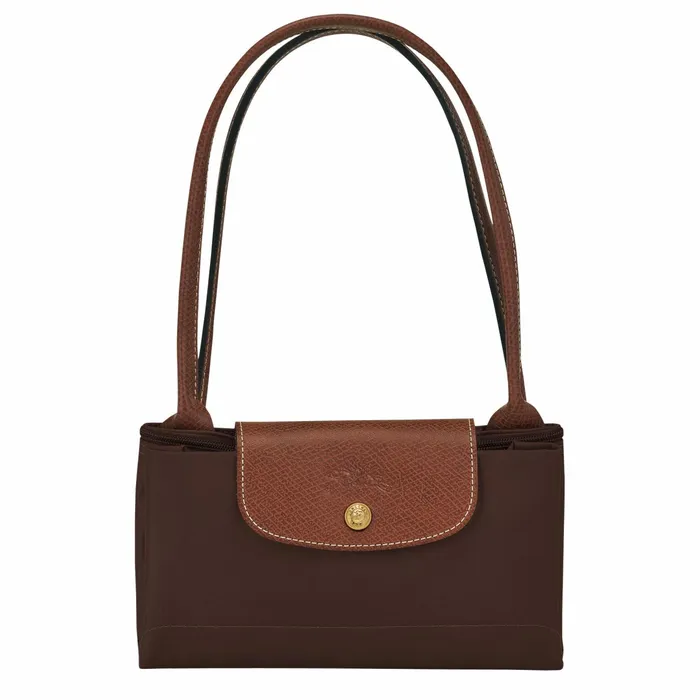 Women Le Pliage Original M Tote Bag Ebony Longchamp Shoulder Bags