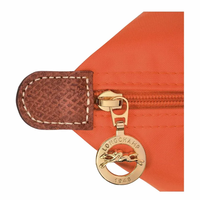 Women Le Pliage Original M Tote Bag Orange Longchamp Shoulder Bags