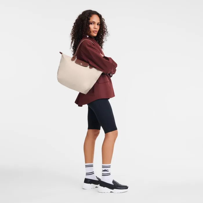 Women Le Pliage Original M Tote Bag Paper Longchamp Shoulder Bags