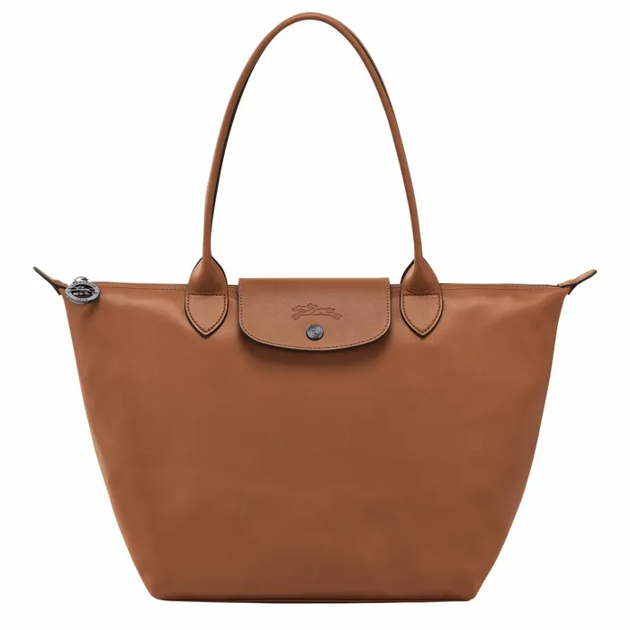 Women Le Pliage Xtra M Tote Bag Cognac Longchamp Shoulder Bags