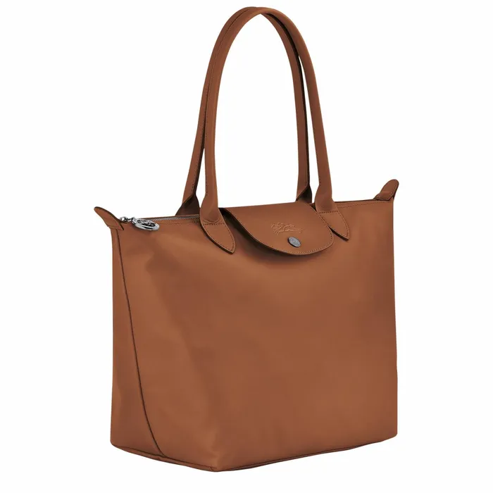 Women Le Pliage Xtra M Tote Bag Cognac Longchamp Shoulder Bags