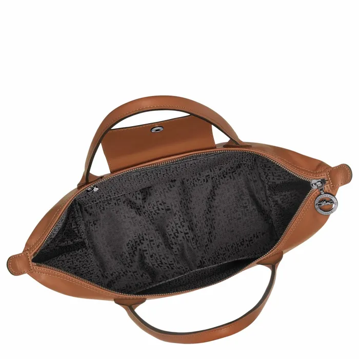 Women Le Pliage Xtra M Tote Bag Cognac Longchamp Shoulder Bags