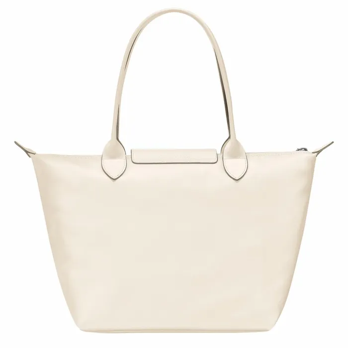 Women Le Pliage Xtra M Tote Bag Ecru Longchamp Shoulder Bags