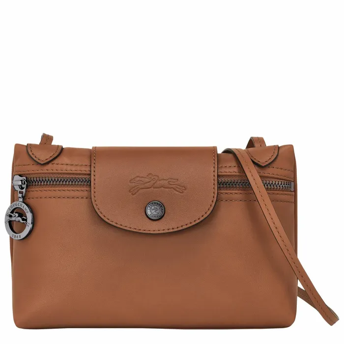 Women Le Pliage Xtra XS Crossbody Bag Cognac Longchamp Crossbody Bags