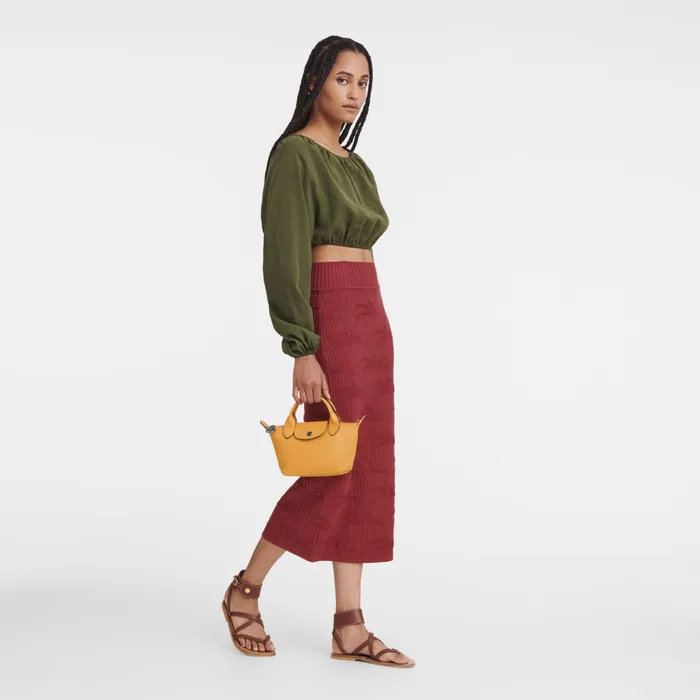 Women Le Pliage Xtra XS Handbag Apricot Longchamp Handbags