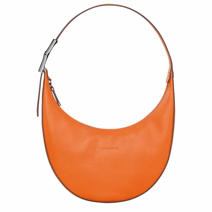 Women Le Roseau Essential M Hobo Bag Orange Longchamp Shoulder Bags