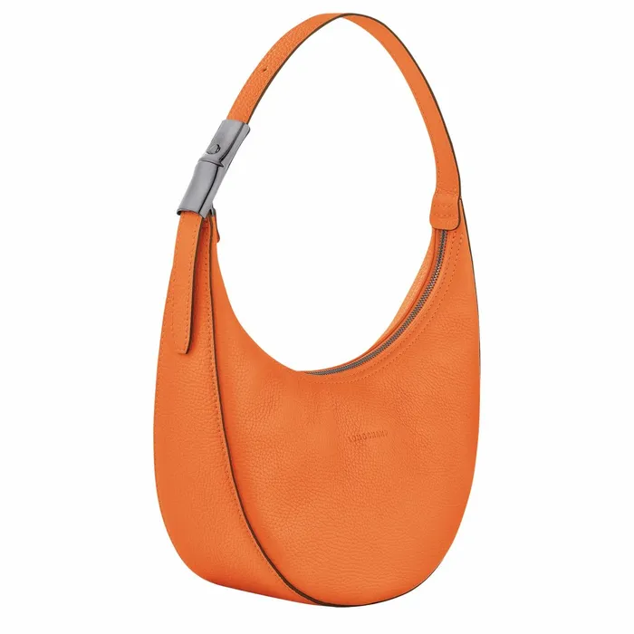 Women Le Roseau Essential M Hobo Bag Orange Longchamp Shoulder Bags