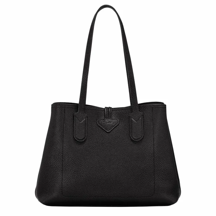 Women Le Roseau Essential M Tote Bag Black Longchamp Shoulder Bags