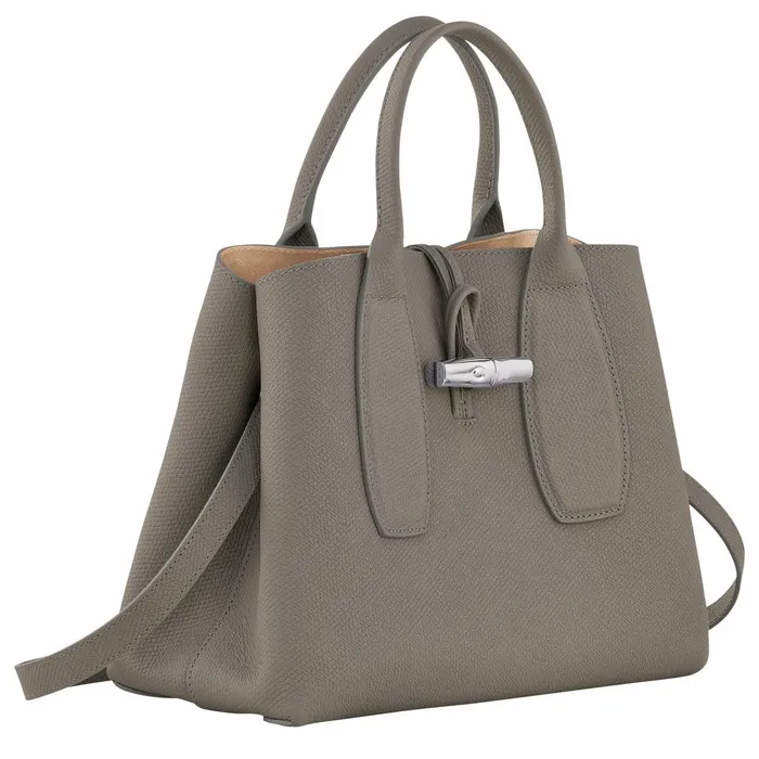 Women Le Roseau M Handbag Turtledove Longchamp Handbags