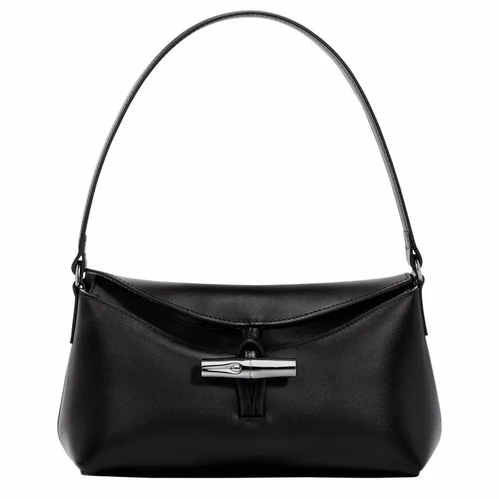 Women Le Roseau S Hobo Bag Black Longchamp Shoulder Bags