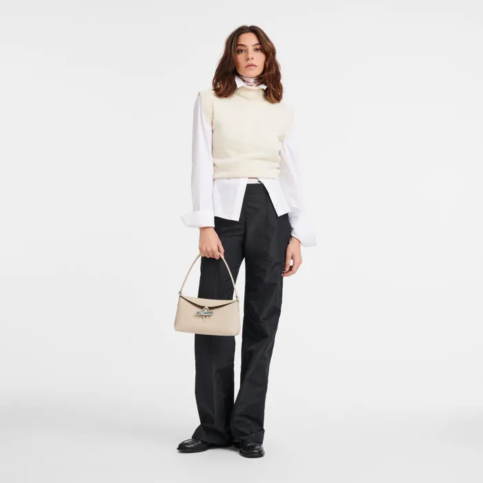 Women Le Roseau S Hobo Bag Paper Longchamp Shoulder Bags