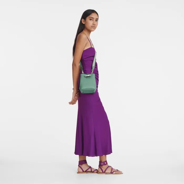 Women Le Roseau XS Bucket Bag Sage Longchamp Crossbody Bags
