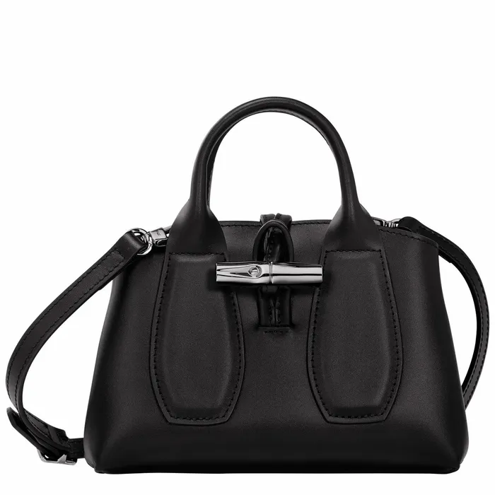 Women Le Roseau XS Handbag Black Longchamp Handbags
