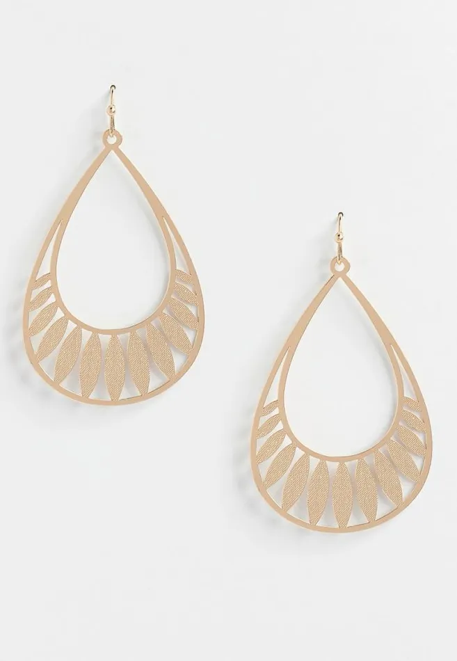 Women Leaves Teardrop Earrings Maurices Jewelry