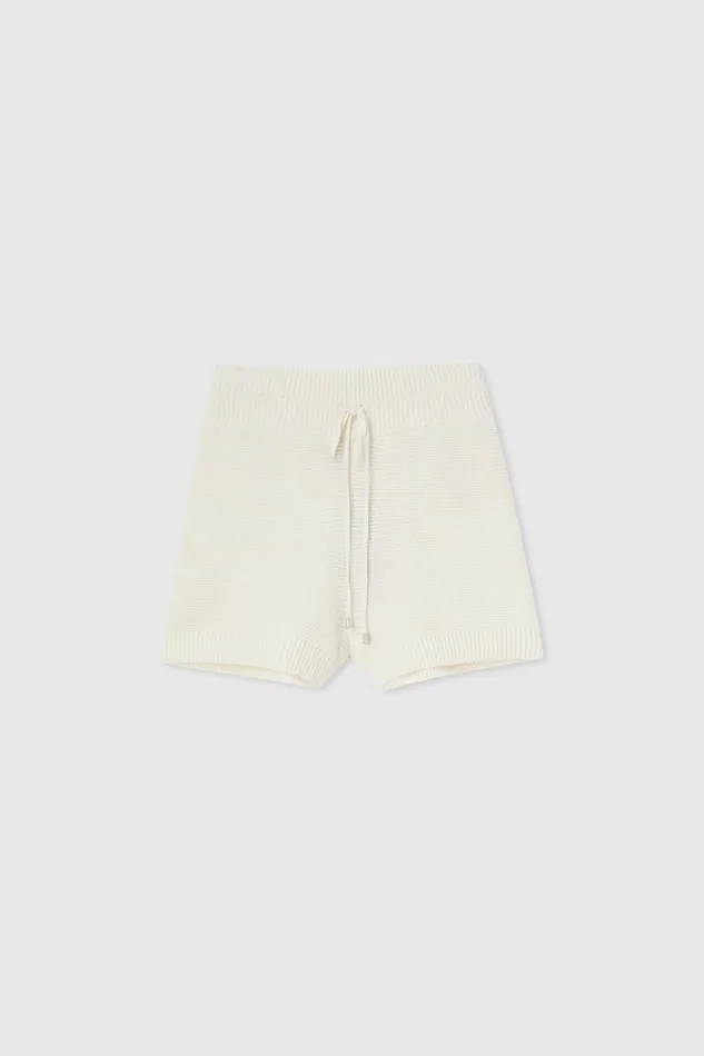 Women Life Homewear Ermanno Scervino Knitted Shorts Beige