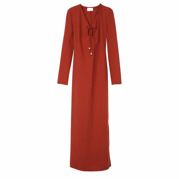 Women Long Dress Sienna Longchamp Dresses and Skirts