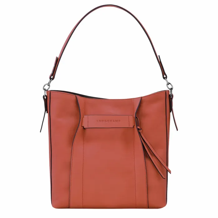 Women Longchamp 3D M Hobo Bag Sienna Longchamp Shoulder Bags