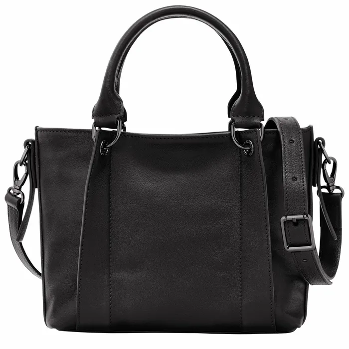 Women Longchamp 3D S Handbag Black Longchamp Handbags