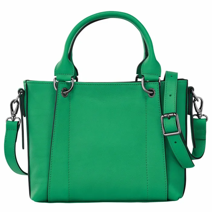 Women Longchamp 3D S Handbag Green Longchamp Handbags