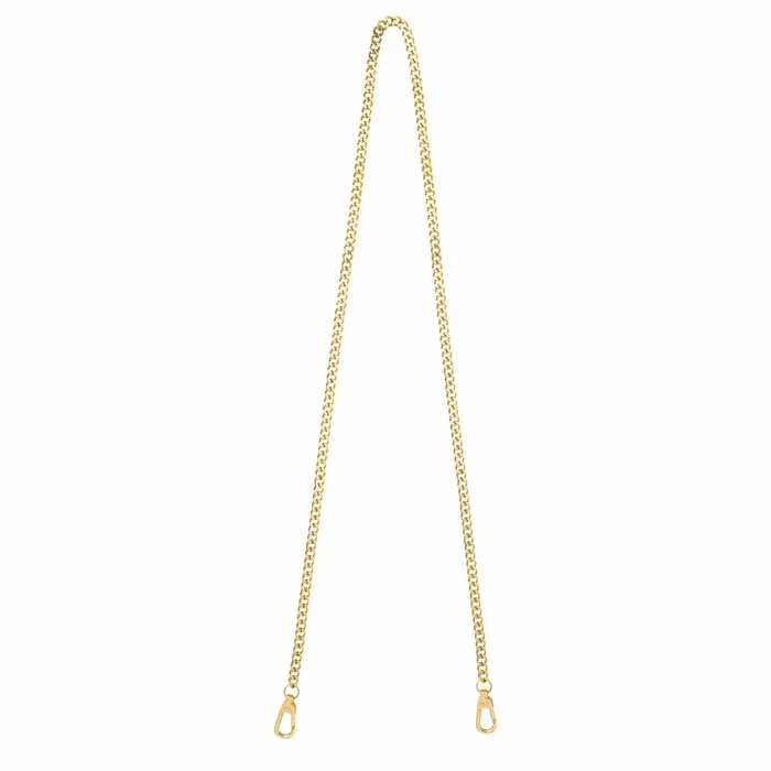 Women Longchamp Chane Shoulder Strap Very Pale Gold Longchamp Shoulder Straps