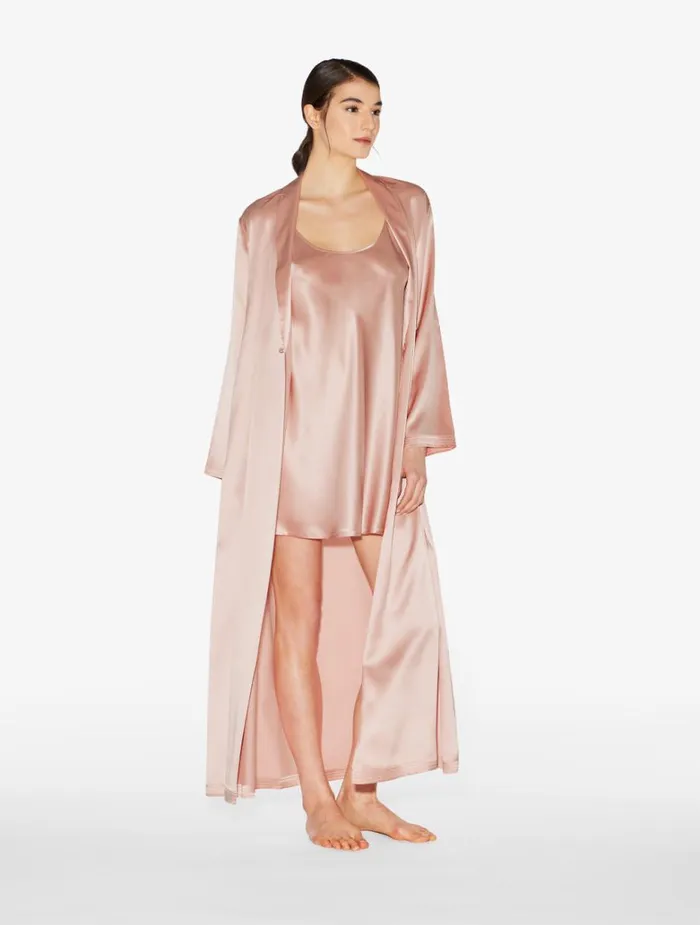 Women Loungewear La Perla Powder Pink Silk Short Slip