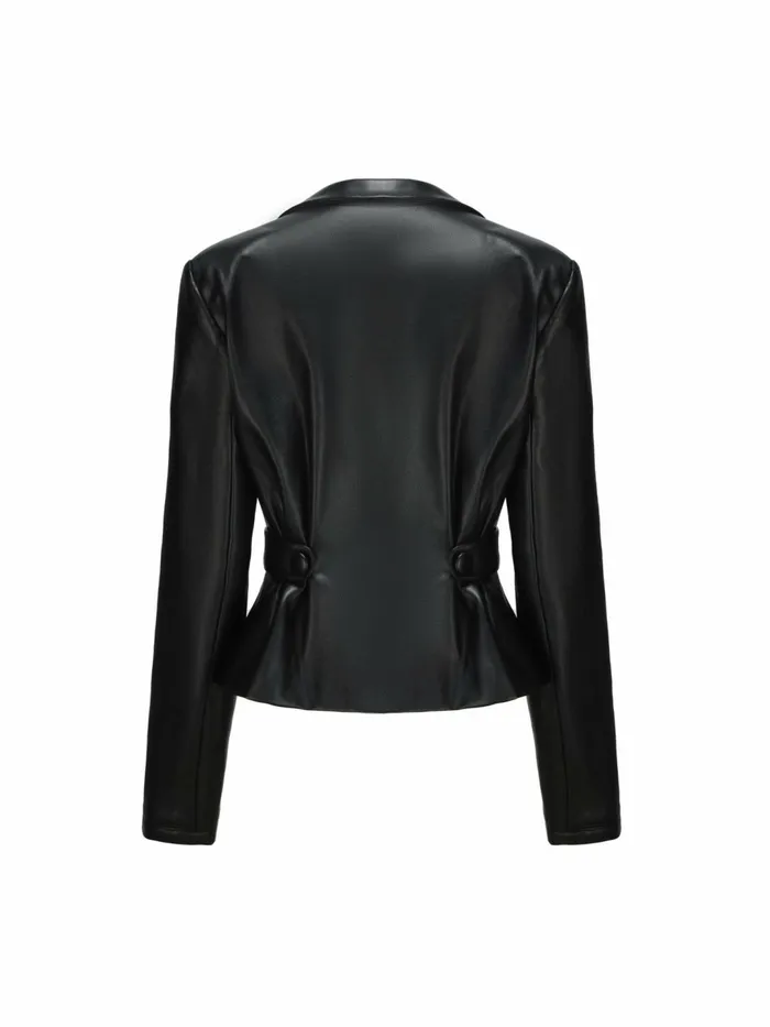 Women Lucy Leather Jacket Nana Jacqueline Outerwear