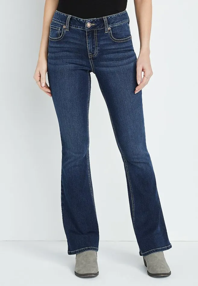 Women M Jeans By Maurices Classic Flare Mid Rise Jean Maurices Jeans