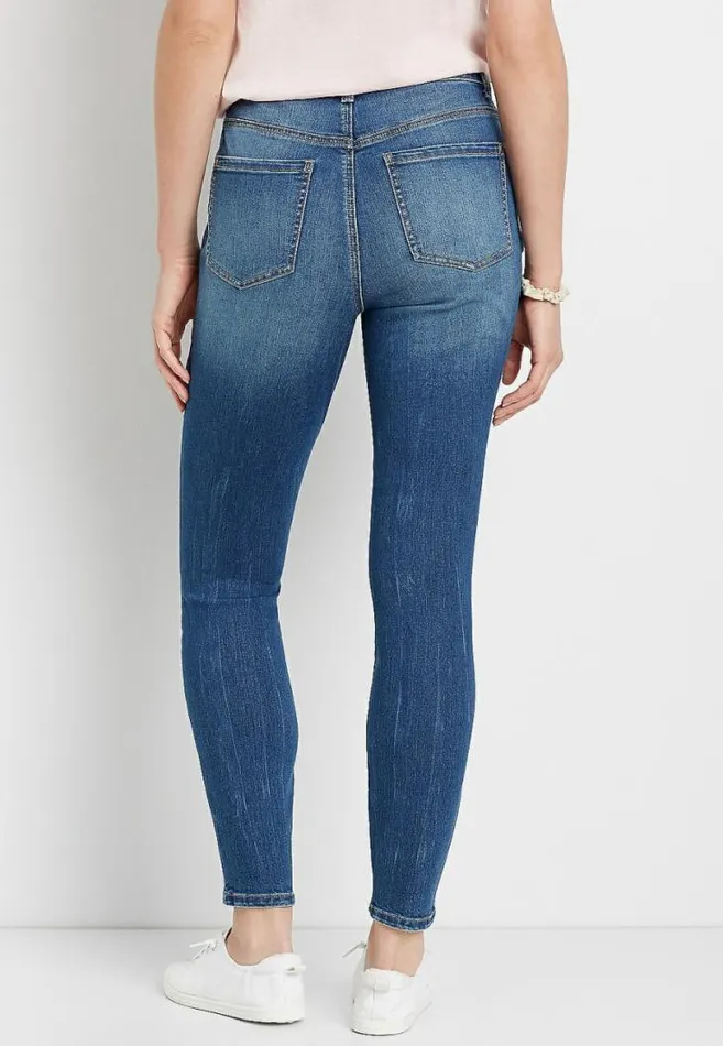 Women M Jeans By Maurices Everflex Skinny Curvy High Rise Jean Maurices Jeans