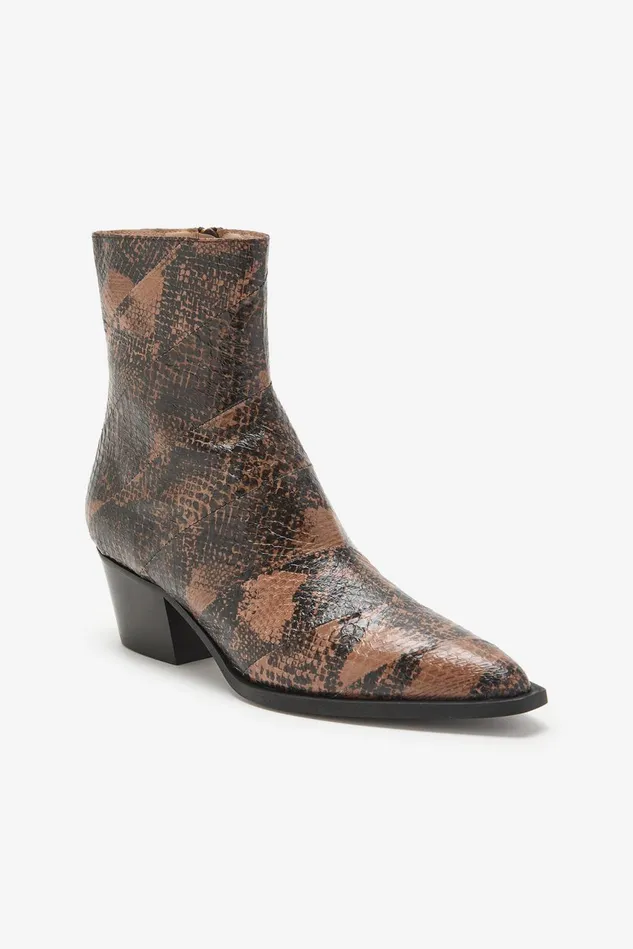 Women Malparmi Boots And Booties Exoticand Crochet Ankle Boots Camel